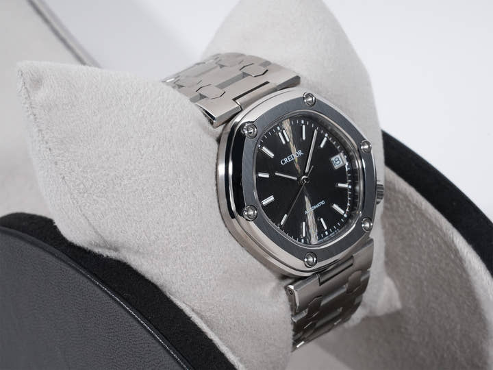 セイコー クレドール ロコモティブ Ref.GCCR999 TI ブラック文字盤 中古 ewtxrteg