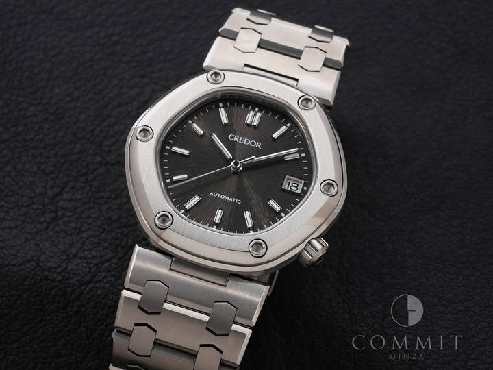 セイコー クレドール ロコモティブ Ref.GCCR999 TI ブラック文字盤 中古 ewtxrteg