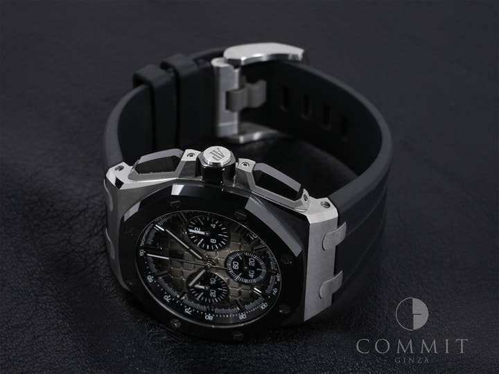 Audemars Piguet Royal Oak Offshore Chronograph Ref.26420SO.OO.A600CA.01 SS/CE Smoke Brown Dial Used 3uwmutsj