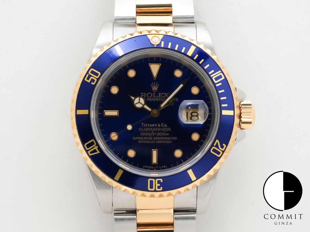 ロレックス サブマリーナー デイト Ref.16613 ステンレススチール/イエローゴールド ブルー文字盤