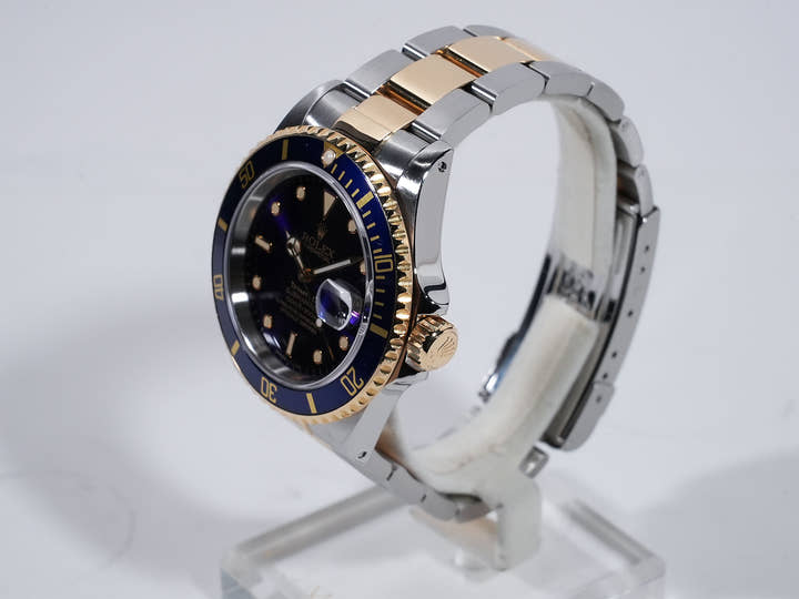 ロレックス サブマリーナー デイト Ref.16613 ステンレススチール/イエローゴールド ブルー文字盤
