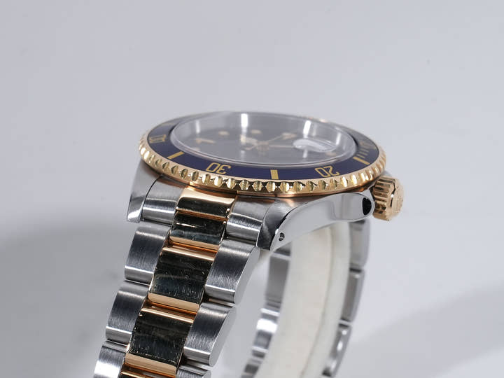 ロレックス サブマリーナー デイト Ref.16613 ステンレススチール/イエローゴールド ブルー文字盤