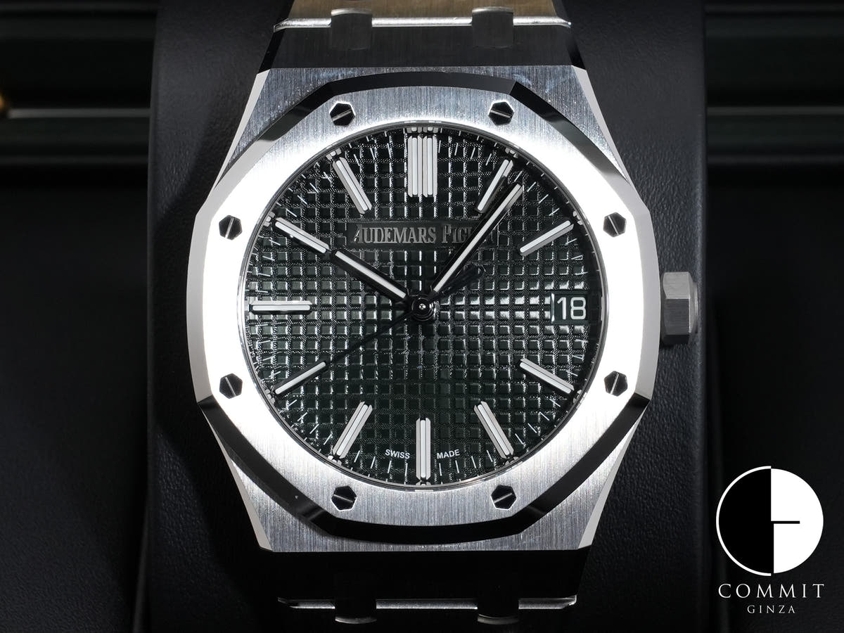 オーデマピゲ ロイヤルオーク Ref.15510ST.OO.1320ST.09 ステンレススチール カーキグリーン文字盤