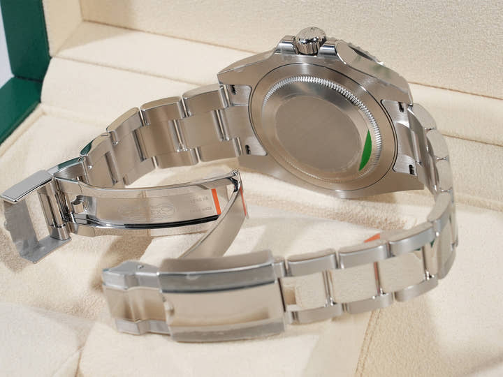 ロレックス GMTマスターII Ref.126710GRNR ステンレススチール ブラック文字盤 オイスターブレスレット