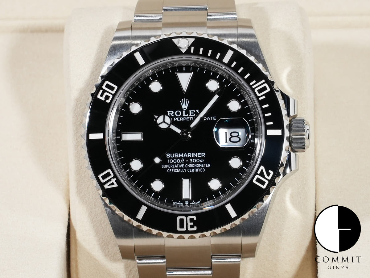 ロレックス サブマリーナー デイト Ref.126610LN ステンレススチール ブラック文字盤