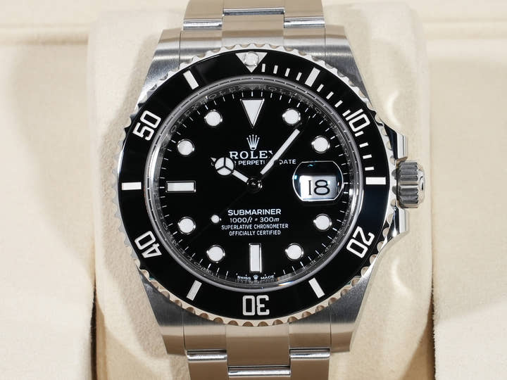 ロレックス サブマリーナー デイト Ref.126610LN ステンレススチール ブラック文字盤