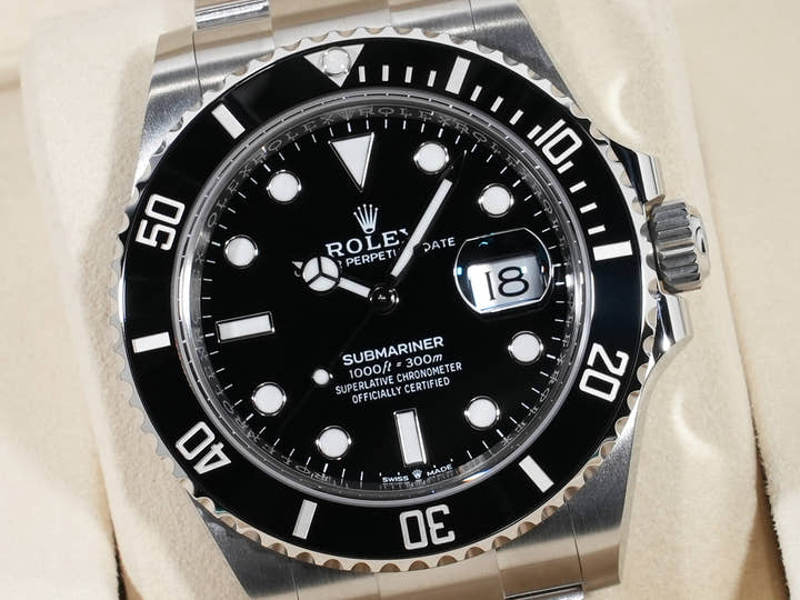 ロレックス サブマリーナー デイト Ref.126610LN ステンレススチール ブラック文字盤