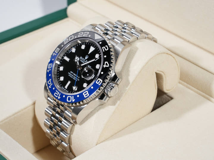 ロレックス GMTマスターII Ref.126710BLNR ステンレススチール ブラック文字盤 ジュビリーブレスレット