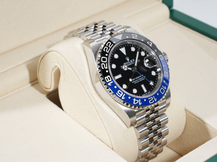 ロレックス GMTマスターII Ref.126710BLNR ステンレススチール ブラック文字盤 ジュビリーブレスレット