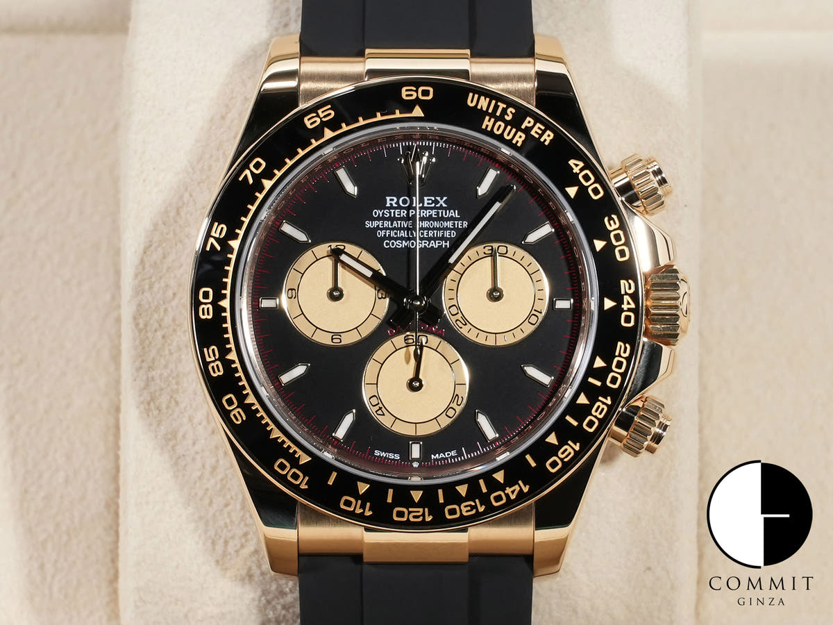 Rolex Daytona Ref.126518LN 18KYG Black x Champagne Dial Good Condition jdko3fku