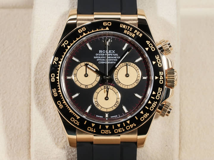 Rolex Daytona Ref.126518LN 18KYG Black x Champagne Dial Good Condition jdko3fku