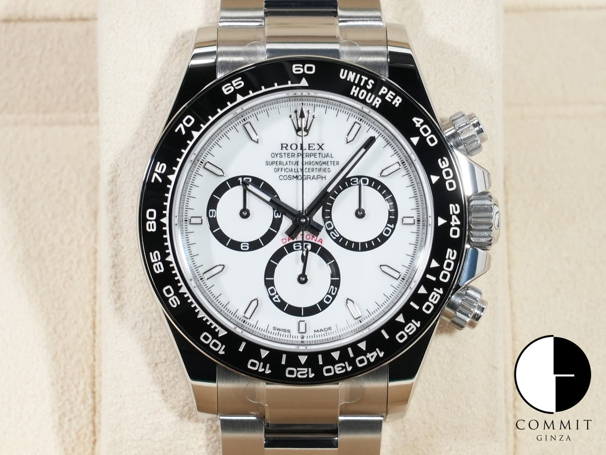 ロレックス デイトナ Ref.126500LN ステンレススチール ホワイト文字盤