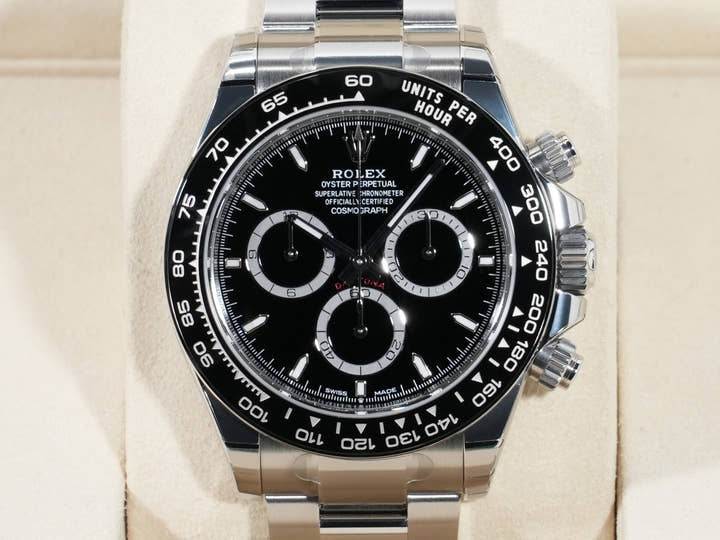 ロレックス デイトナ Ref.126500LN ステンレススチール ブラック文字盤