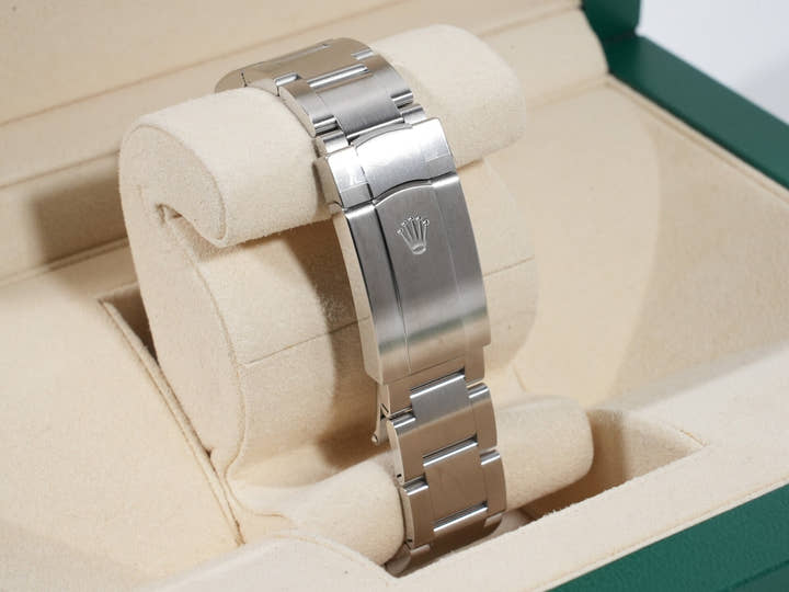 Rolex Oyster Perpetual 36 Ref.126000 SS Turquoise Dial Unused vmuu59we