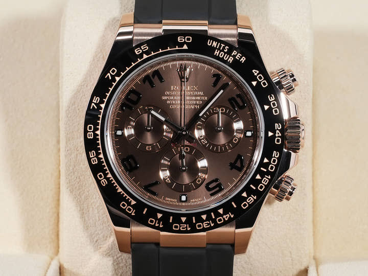 ロレックス デイトナ Ref.116515LN エバーローズゴールド チョコレートxアラビア文字盤