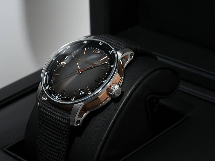 オーデマピゲ CODE 11.59 バイ オーデマ ピゲ Ref.15210CR.OO.A002KB.01 ホワイトゴールド/ピンクゴールド グレーラッカー文字盤