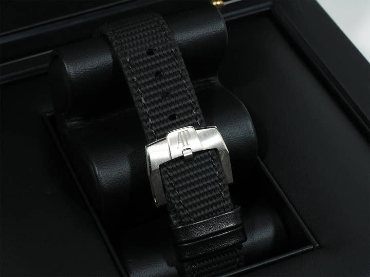 オーデマピゲ CODE 11.59 バイ オーデマ ピゲ Ref.15210CR.OO.A002KB.01 ホワイトゴールド/ピンクゴールド グレーラッカー文字盤