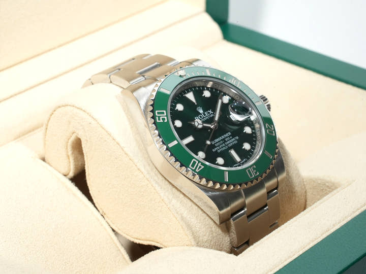 ロレックス サブマリーナー デイト Ref.116610LV ステンレススチール グリーン文字盤