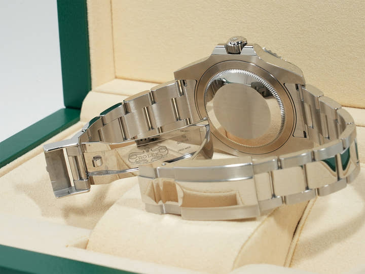 Rolex GMT Master II Ref.116710LN SS Black Dial Used 33wm3hjb