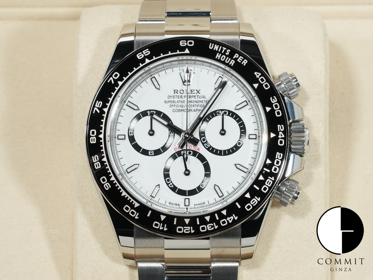 ロレックス デイトナ Ref.126500LN ステンレススチール ホワイト文字盤