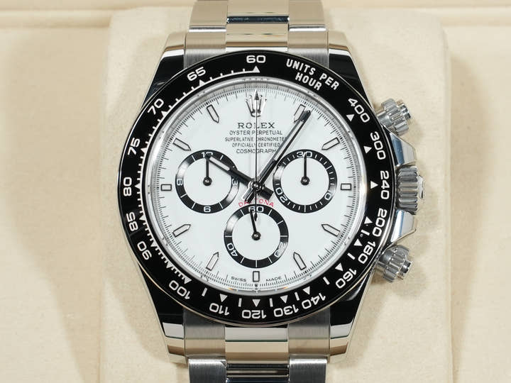 ロレックス デイトナ Ref.126500LN ステンレススチール ホワイト文字盤