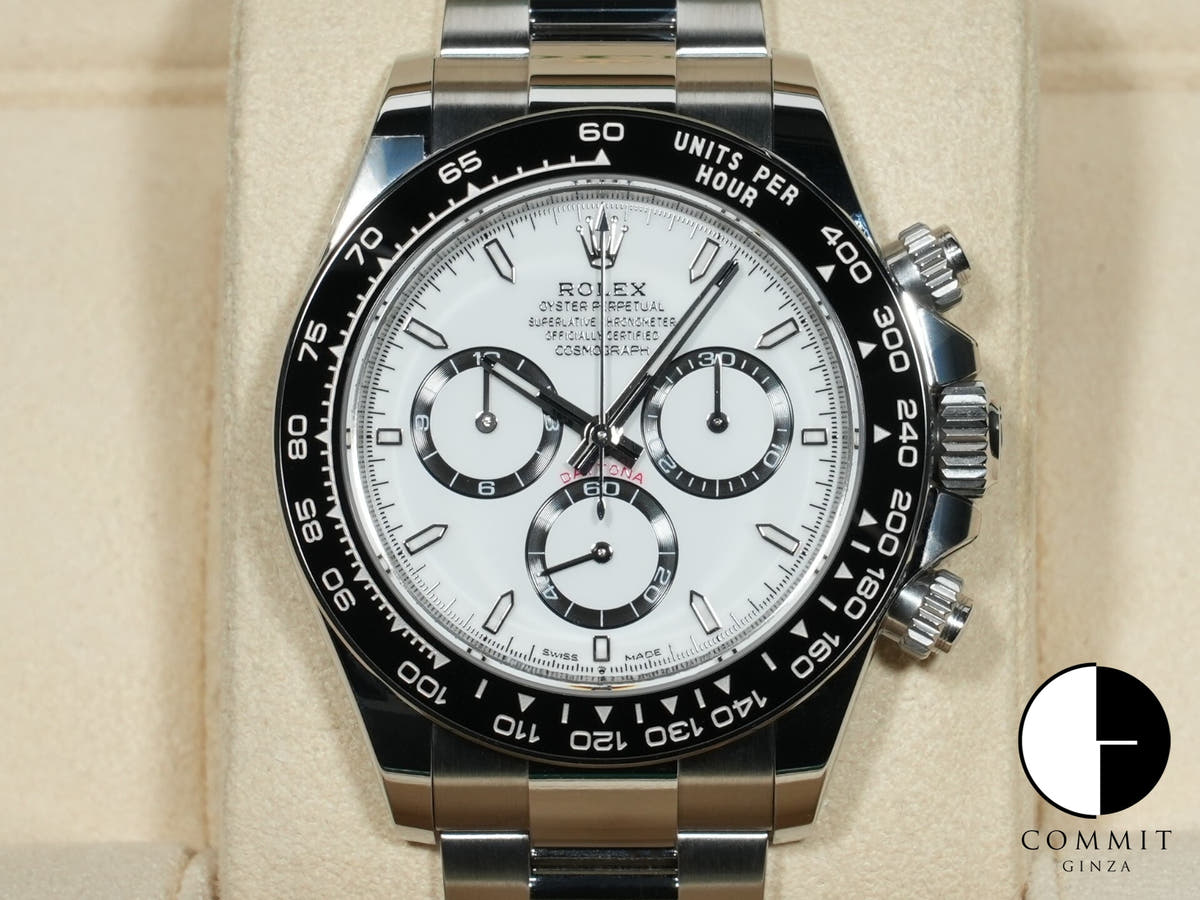 ロレックス デイトナ Ref.126500LN ステンレススチール ホワイト文字盤