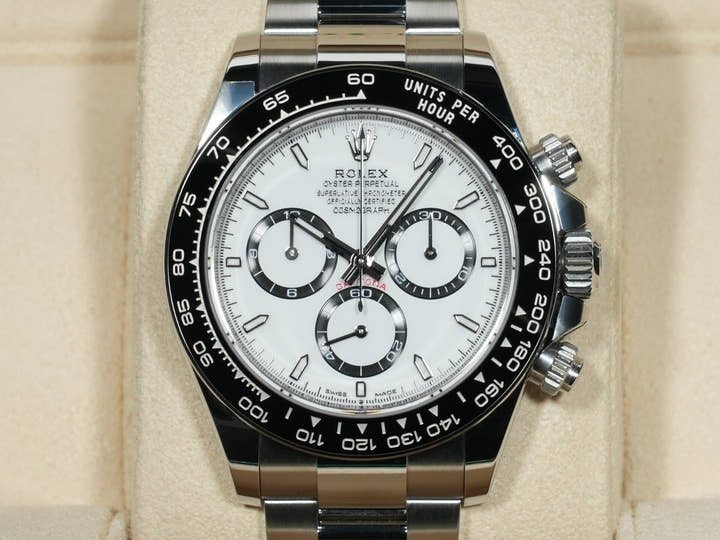 ロレックス デイトナ Ref.126500LN ステンレススチール ホワイト文字盤