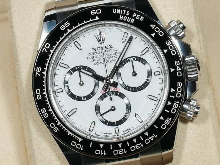 ロレックス デイトナ Ref.126500LN ステンレススチール ホワイト文字盤