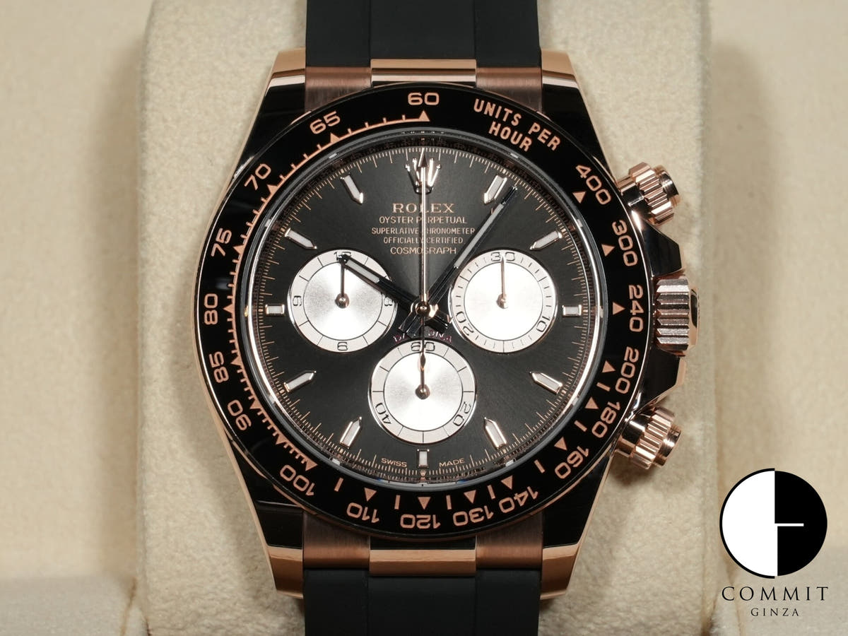 ロレックス デイトナ Ref.126515LN エバーローズゴールド ブライトブラックxサンダスト文字盤