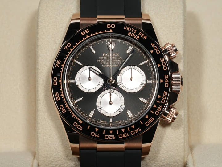 ロレックス デイトナ Ref.126515LN エバーローズゴールド ブライトブラックxサンダスト文字盤