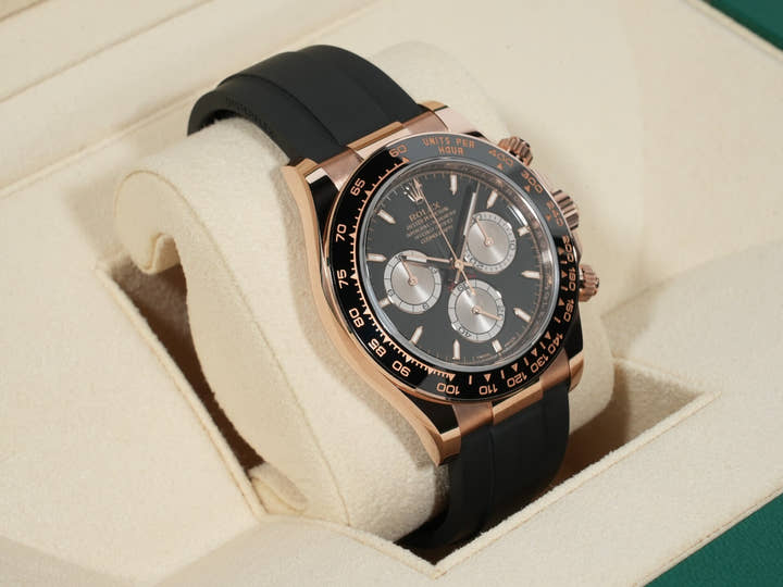 ロレックス デイトナ Ref.126515LN エバーローズゴールド ブライトブラックxサンダスト文字盤