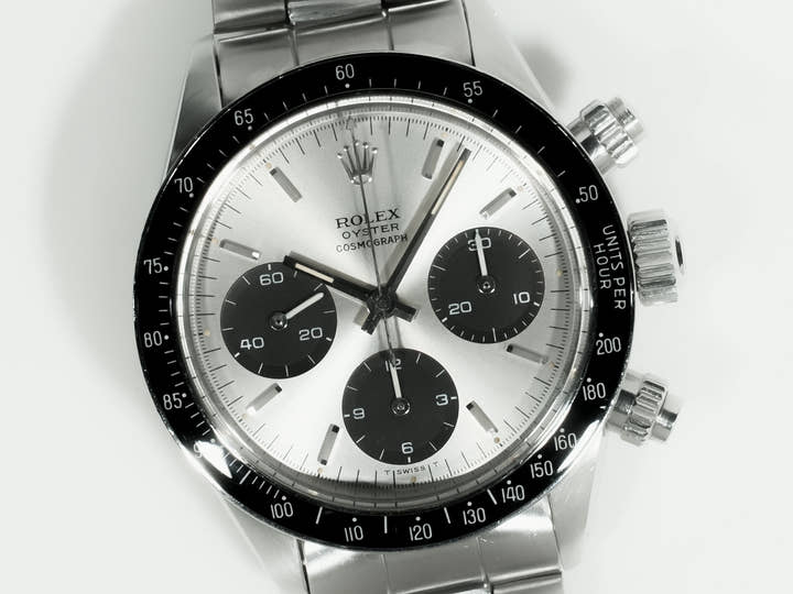 ロレックス デイトナ Ref.6263 ステンレススチール シルバー文字盤