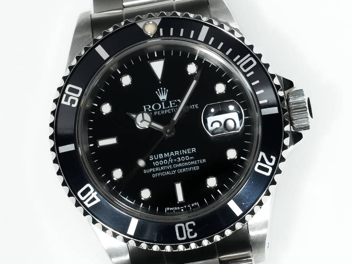Rolex Submariner Date Ref.16610 SS Black Dial Used tubemue4