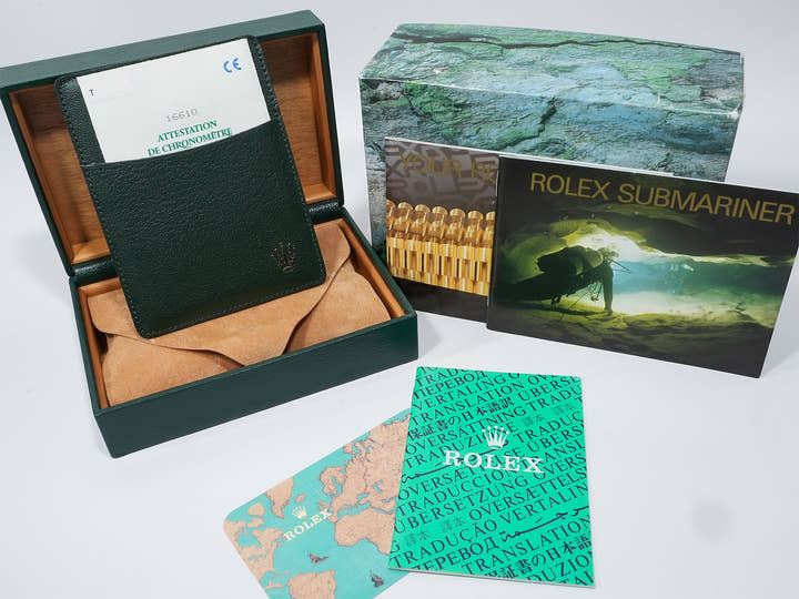 Rolex Submariner Date Ref.16610 SS Black Dial Used tubemue4