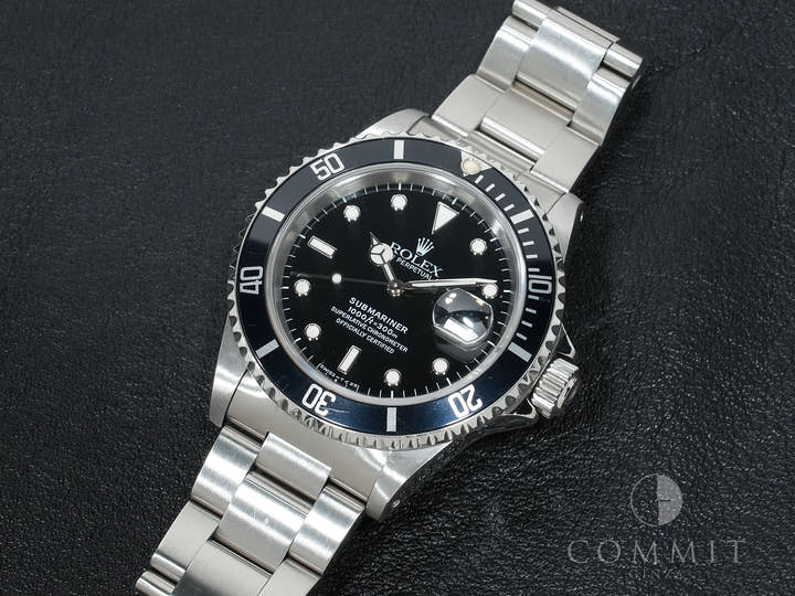 Rolex Submariner Date Ref.16610 SS Black Dial Used tubemue4