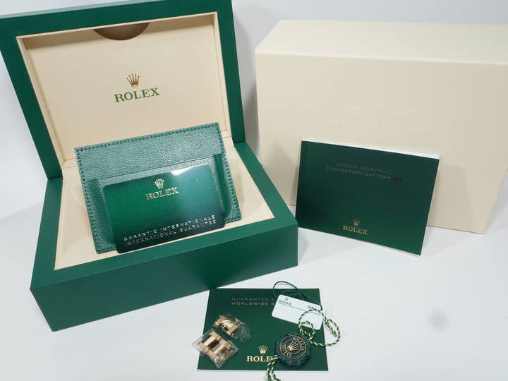 ロレックス デイトナ Ref.126528LN イエローゴールド ブライトブラック文字盤