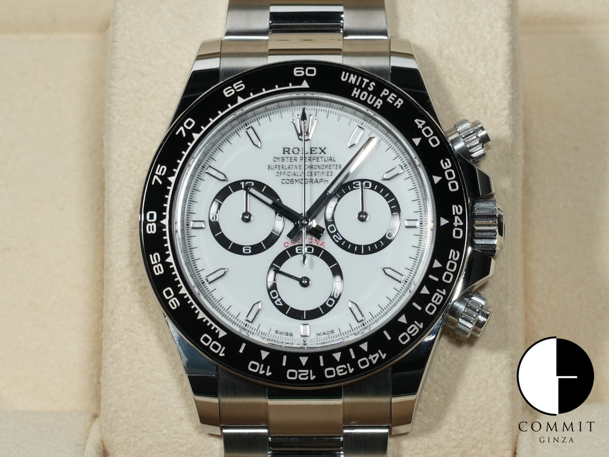 ロレックス デイトナ Ref.126500LN ステンレススチール ホワイト文字盤