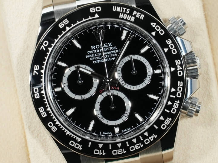 ロレックス デイトナ Ref.126500LN ステンレススチール ブラック文字盤