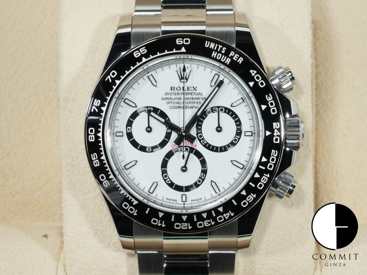 ロレックス デイトナ Ref.126500LN ステンレススチール ホワイト文字盤