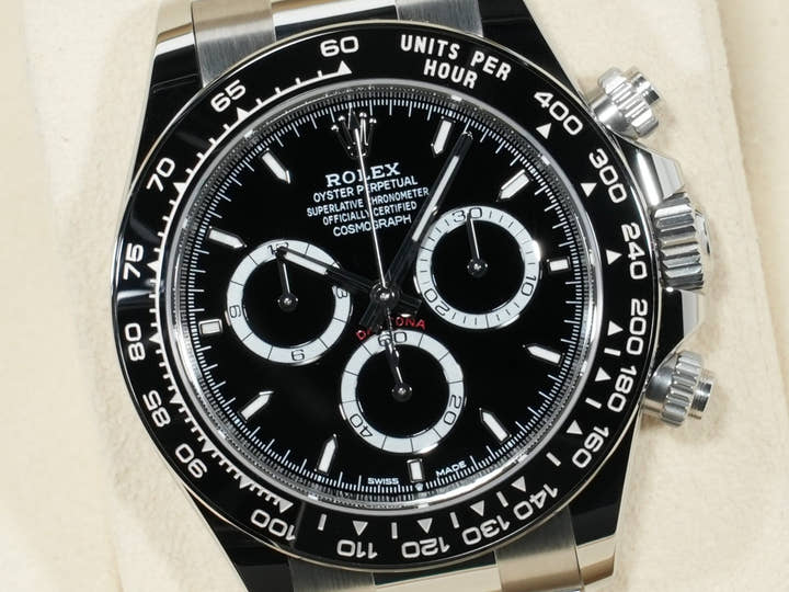 ロレックス デイトナ Ref.126500LN ステンレススチール ブラック文字盤