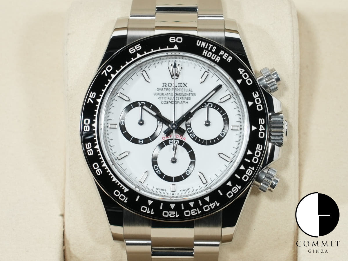 ロレックス デイトナ Ref.126500LN ステンレススチール ホワイト文字盤
