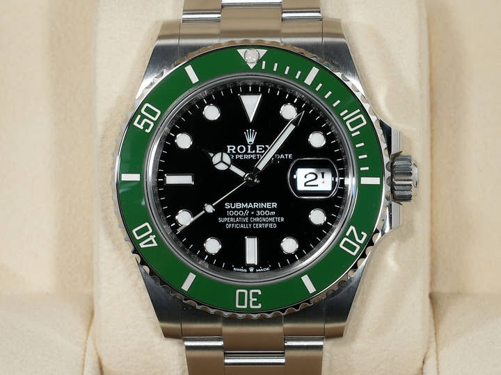 ロレックス サブマリーナー デイト Ref.126610LV ステンレススチール ブラック文字盤