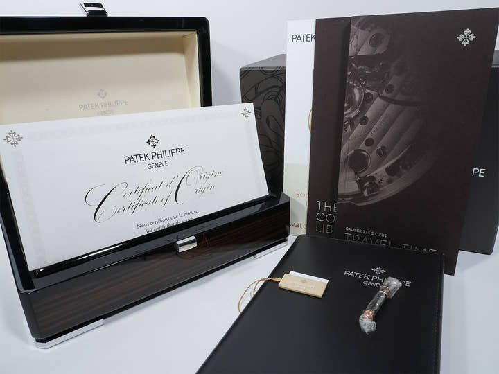パテックフィリップ アクアノート Ref.5164R-001 ローズゴールド ブラウン エンボス文字盤
