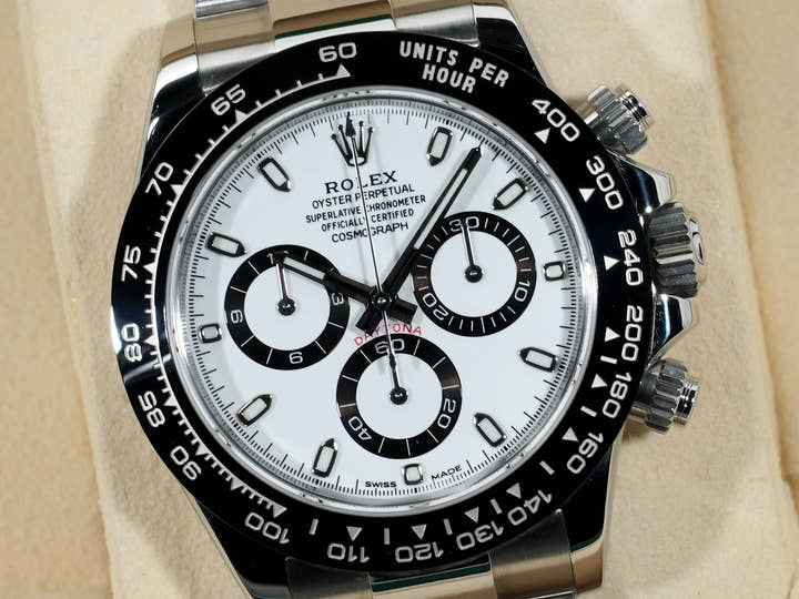 ロレックス デイトナ Ref.116500LN ステンレススチール ホワイト文字盤