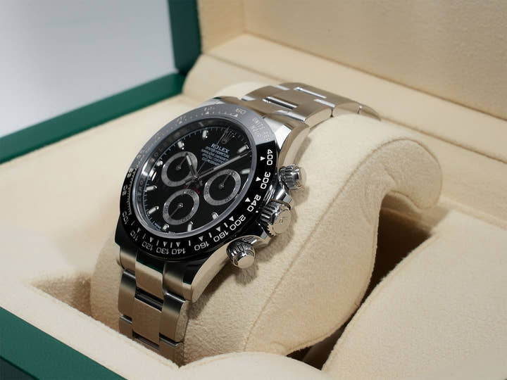 ロレックス デイトナ Ref.116500LN ステンレススチール ブラック文字盤