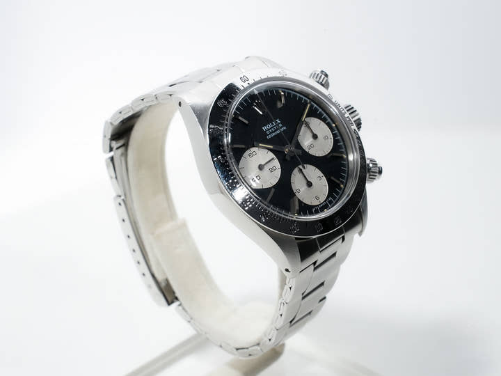 ロレックス デイトナ Ref.6265 ステンレススチール ブラック文字盤