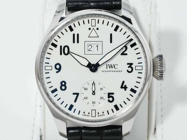 IWC ビッグパイロットウォッチ ビッグデイト 150 イヤーズ Ref.IW510504 SS ホワイト文字盤 中古 wart79g3