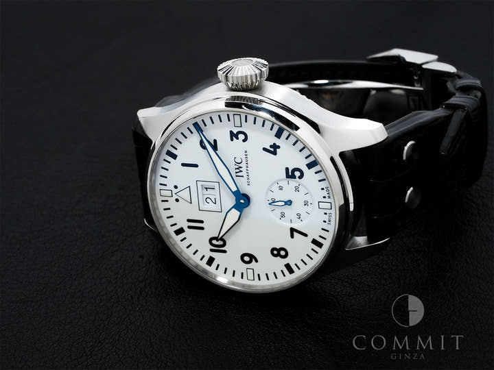 IWC ビッグパイロットウォッチ ビッグデイト 150 イヤーズ Ref.IW510504 SS ホワイト文字盤 中古 wart79g3