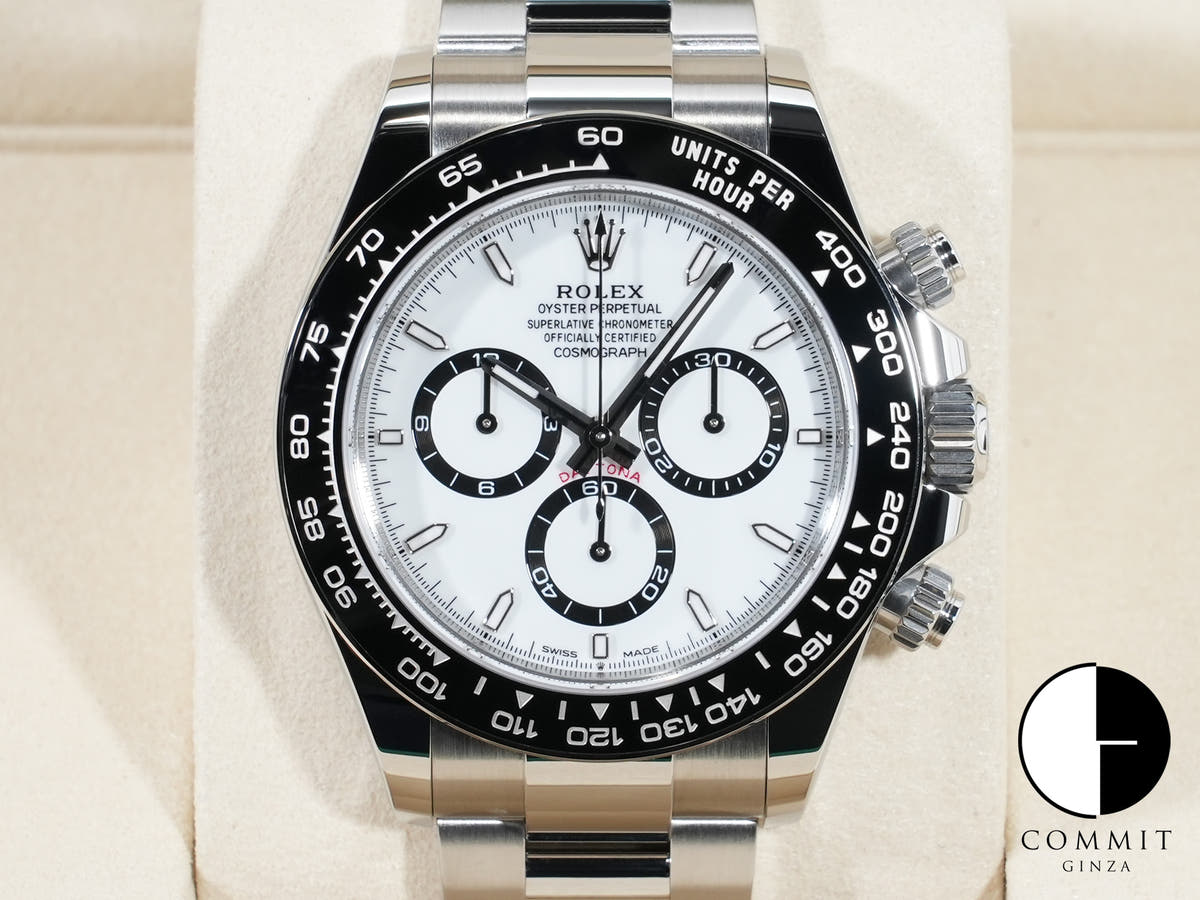 ロレックス デイトナ Ref.126500LN ステンレススチール ホワイト文字盤