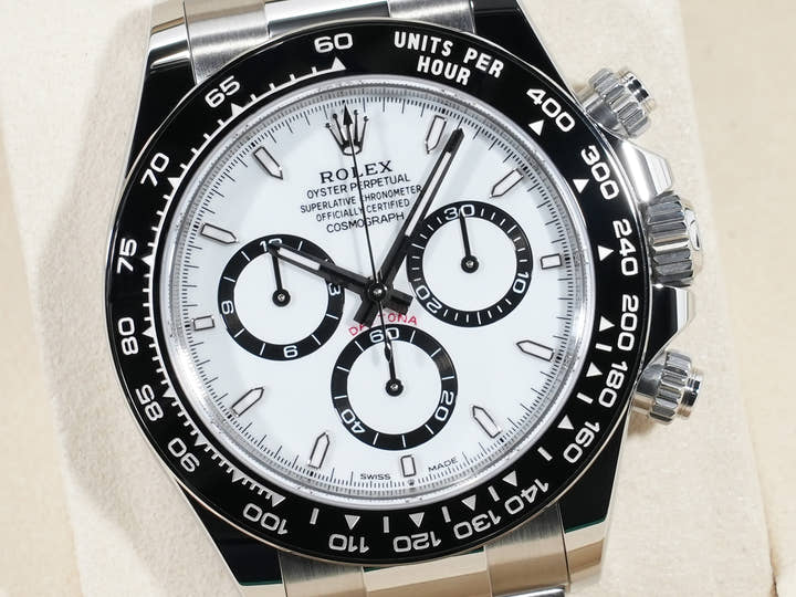 ロレックス デイトナ Ref.126500LN ステンレススチール ホワイト文字盤